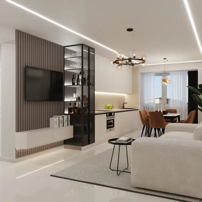 Chișinău, apartament 44 m2 — 2